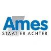 Ames's logo'