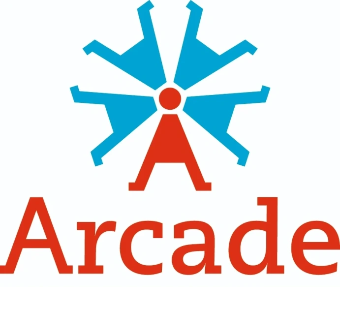 Arcade mensen en wonen's logo