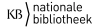 KB, nationale bibliotheek's logo'